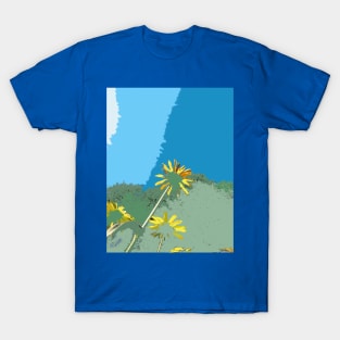 Flowers: Abstract digitally modified photography T-Shirt